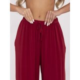 Italy Moda Trousers-MI-SP-25734.78-burgundy | shoptok.hr