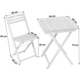 Gardenson Set Za Balkon Porto, Masivno | Shoptok.si