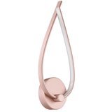 Eglo Palozza zidna/1, led, 11w, roze zlato | shoptok.hr