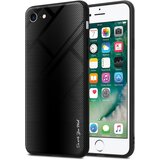Cadorabo Ohišje, združljiv z Apple - Stripe Optics v Opal Black - Zaščitni pokrov iz silikona TPU in hrbta iz kaljenega stekla, (20572165) Cene