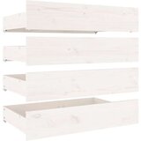  Posteljni okvir s predali bel 200x200 cm, (20647992) | Shoptok.si