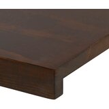 Step treads 8 kom. 80 x 25 x 2 cm Tamno smeđa Čvrsto drvo bukve | shoptok.hr