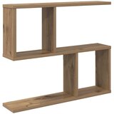 vidaXL Stenska polica Artisan hrast 60 x 12 x 50,5 cm Inženirski les, (5000307470) | Shoptok.si