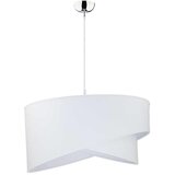  Duolla - Luster na sajli CELLO 1xE27/40W/230V, prečnik 45 cm, bela | Eponuda.com