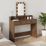  Toaletni stol Smeđa 100 x 41 x 140 cm Konstruirano drvo | shoptok.hr