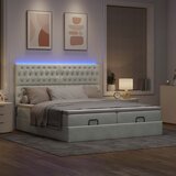 vidaXL Okvir kreveta s madracima svijetlosivi 160x200cm baršunasti | shoptok.hr