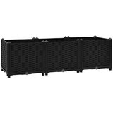  Povišena gredica 120 x 40 x 38 cm od polipropilena | shoptok.hr