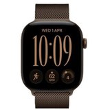 Apple watch series 12 gps + cellular 46mm dark bronze aluminium case with dark bronze milanese loop - m/l (MKDG4WF/A) | Eponuda.com