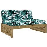 Maison Chic Sredinski kavč - Sofa - Kanape 120x80 cm impregnirana borovina, (21726799) Cene