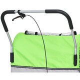  Otroška prikolica za kolo zelena 30 kg hop | Shoptok.si