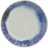 Costa Nova plavi tanjur od kamenine Brisa, ⌀ 20 cm