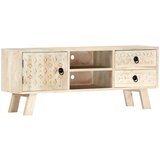 vidaXL TV omarica 110x30x44 cm trden mangov les, (20914517) Cene