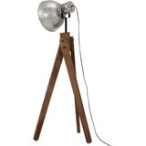  Podna svjetiljka 25 W vintage srebrna 45 x 45 x 120 cm E27 | shoptok.hr