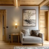  Brilagi - Zidna lampa NUBILA WOOD 1xE27/25W/230V hrast/svetlo braon | Eponuda.com