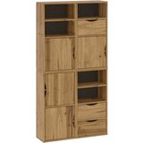  Bočni ormarići 4 kom ODDA 40x24x79 cm puno drvo bor | shoptok.hr