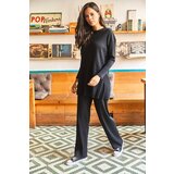 Olalook Two-Piece Set - Black - Relaxed fit Cene