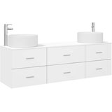  Set namještaja za kupaonicu 3 kom. Bijela 49,5 x 44,5 x 65,5 cm | shoptok.hr