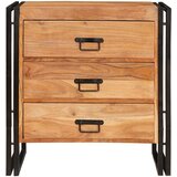  Kreveta s ladicama Smeđa 66 x 33 x 70 cm Čvrsto drvo akacije | shoptok.hr