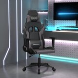 vidaXL Igraća stolica crno-siva od umjetne kože | shoptok.hr