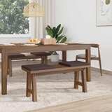  Jastučić za klupu 4 kom. Tkanina Tamno smeđa Dubina 35 cm | shoptok.hr