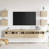 vidaXL Zidni TV ormarići 4 kom boja hrasta sonome 30,5 x 30 x 30 cm | shoptok.hr
