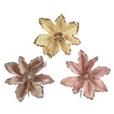 Novogodišnja dekoracija - flower glitter 23cm 733017 - kmg ( 044410 )  Novogodišnja dekoracija - flower glitter 23cm 733017 - kmg ( 044410 ) Slike