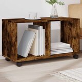  Pokretni ormarić boja hrasta 72x33x42 5 cm konstruirano drvo | shoptok.hr