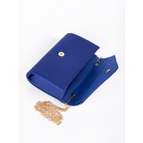 Shelvt Blue small clutch bag decorated with crystals | Shoptok.si