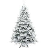 vidaXL Umestno božično drevo med 300 LED Zelena 210 cm PE in PVC | Shoptok.si