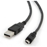 Gembird 1.8m USB 2.0 A/mini-USB M USB cable USB A Mini-USB B Black | shoptok.hr