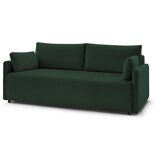 Bobochic Paris Temno zelena raztegljiva sedežna garnitura iz rebrastega žameta 211 cm Marcel – | Shoptok.si