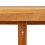  Vrtni blagovaonski stol ovalni 150x90x75 cm masivno drvo akacije | shoptok.hr