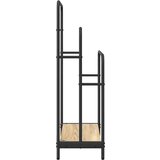 vidaXL Stalak za odjeću s policom sonoma hrast 60 x 30 x 100.5 cm | shoptok.hr