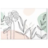  Slika - Pastel line art 120x80 | shoptok.hr