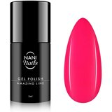 NANI Nails Amazing Line gel lak za nohte odtenek Neon Pink 5 ml | Shoptok.si