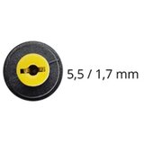 Gembird NPC-5.2x2.5mm 5.5x1.7mm dc to dc 20V connector (e) | ePonuda.com
