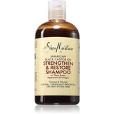 Shea Moisture Jamaican Black Castor Oil Strengthen & Restore čistilni šampon za poškodovane in barvane lase 384 ml Cene