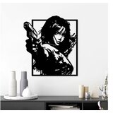 WALLXPERT dekorativni metalni zidni pribor 3D on the lookout black | ePonuda.com