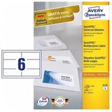 Avery Zweckform Univerzalne etikete A5 97 x 42,3 mm | Shoptok.si
