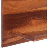  Zidne police 2 kom 112 x 20 x 26 cm od masivnog bagremovog drva | Eponuda.com