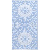 Furnova Zunanja preproga ARAKIL baby modra 80x150 cm PP, (21930615) | Shoptok.si