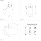 Eglo 390082 - led zidno spot svetlo cumaribo 1xGU10/4,5W/230V 3000K | Eponuda.com