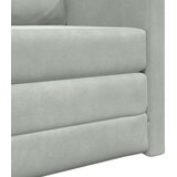 SOFA na ravnanju - Convertible Baršun 74x77x81 cm Svjetlosiva | shoptok.hr