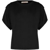 Rinascimento Majice s kratkimi rokavi CFC0128558003 Črna | Shoptok.si