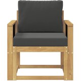  2 Komad Set vanjskih sofa Poliester Bijela i Antracit | shoptok.hr