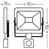 Xled 155432 50W LED reflektor sa PIR senzorom,ventil,6500K,4270Lm,AC220-240V M.No12002760-1-b | ePonuda.com