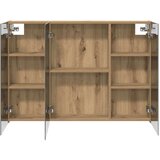  Kopalniška ogledalna omara s polico Oreh 100 x 14,5 x 70 cm, (5000233267) | Shoptok.si