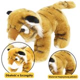 Plišana maskota igračka tigar mačka smeđa 25 cm | shoptok.hr