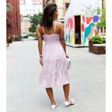 Gemre Pink flared dress Udinese | ePonuda.com