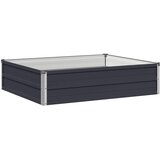  Povišeni vrtni krevet Antracit 100 x 80 x 24 cm | shoptok.hr